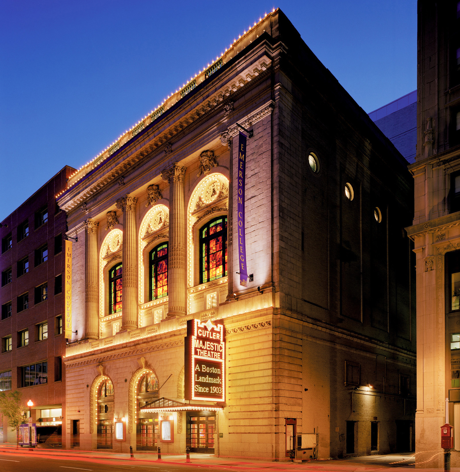 The Cutler Majestic Theatre at Emerson College Boston Preservation
